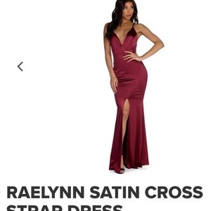 Burgundy/maroon/red cocktail/prom/formal dress